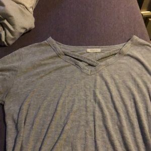 This is a cute grey simple shirt